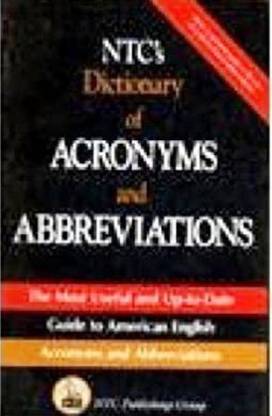 NTC's DICTIONARY OF ACRONYMS AND ABBREVIATION