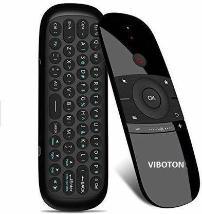 VIBOTON Air Mouse Mini Wireless Keyboard 3D Air Fly Mouse Remote Control Learning 2.4GHz for Smart Android TV Box/Smart TV/PC/Projector/HTPC/Xbox/Raspberry Pi 3 etc. Android TV Box, Smart TV, PC, Projector, HTPC, Xbox, Raspberry Pi Remote Controller