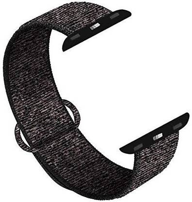 Frazil Soft Lightweight Breathable Nylon Loop Sport 42mm/44mm Band Copper Black Smart Watch Strap