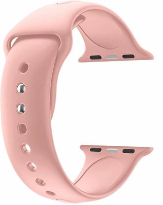 Frazil Soft Silicone Sport 42mm/44mm Band Pink Smart Watch Strap