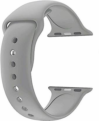 Frazil Soft Silicone Sport 38mm/40mm Band Grey Smart Watch Strap