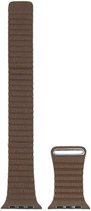Juberous Adjustable Leather 38mm/40mm Band with Strong, Ultra Secure Magnetic Closure Brown Smart Watch Strap