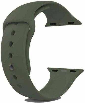 Juberous Soft Silicone Sport 42mm/44mm Band Green Smart Watch Strap