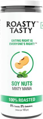 Roasty Tasty Soy nuts Minty Mania Pack of 2 (150gm each) 300gm