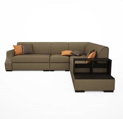 Mofi sofas L-Shaped Leatherette 6 Seater  Sofa