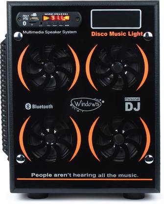 borealis DJ TOWER 500W SPEAKER 22000 PMPO 500 W Bluetooth Tower Speaker (Black, ORANGE Channel) 500 W Bluetooth Home Theatre