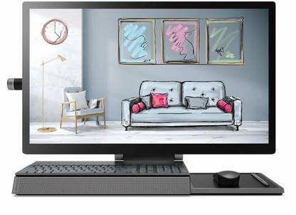 Lenovo Yoga Core i7 (16 GB DDR4/2 TB/1 GB SSD/Windows 10 Home/4 GB GDDR5/27 Inch Screen/A940 27ICB) with MS Office