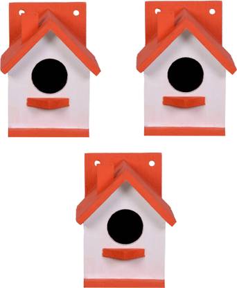 Cket Wooden Nest Bird Box Combo Pack Of 3 Bird House