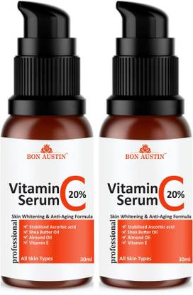 Bon Austin Premium Vitamin C Serum- For Skin Whitening & Anti-Aging Combo