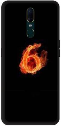 TPM Back Cover for Oppo F11, CPH1911, Numbers Fire, 6 Number, Back Cover