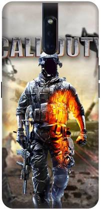TPM Back Cover for Oppo F11 pro, CPH1969, Call of Duty, COD MOBILE GAME, Back Cover