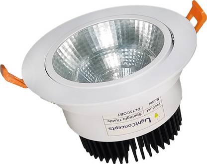 light concepts Light concepts cob 40W tiltable spot led light natural white (4000K) Recessed Ceiling Lamp