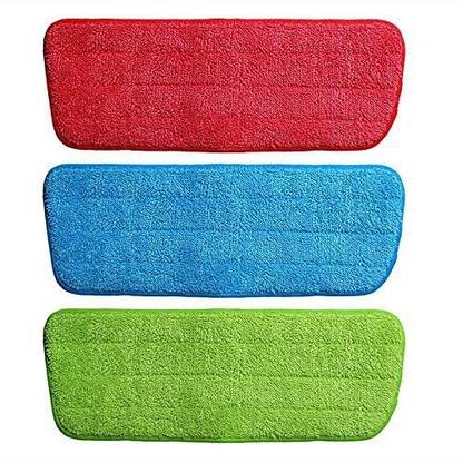 Branzios Spray Mop Pads Wet and Dry Microfiber Cleaning Cloth