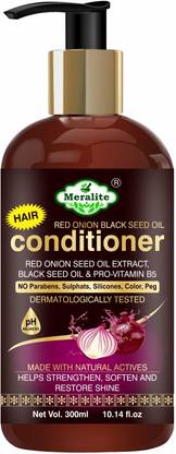 Meralite Onion Conditioner With Red Onion Seed Oil Extract, Black Seed Oil & Pro-Vitamin B5