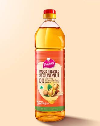 Pasumark Cold Pressed Groundnut Oil Groundnut Oil PET Bottle