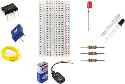 Technical hut IR Sensor Circuit Breadboard Kit for students Educational Electronic Hobby Kit