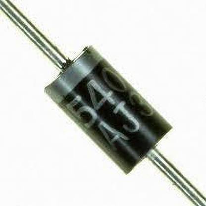 Shelfkey UF5408 DIODE GENERAL PURPOSE 1KV 3A DO201AD (PACK OF 5) Electronic Components Electronic Hobby Kit
