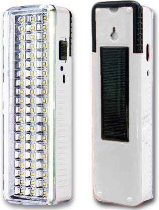 FIRSTLIKE Premium Quality 60 High-Bright LED Light with Android Charging Support Rechargeable Emergency New Light 8 hrs Lantern Emergency Light