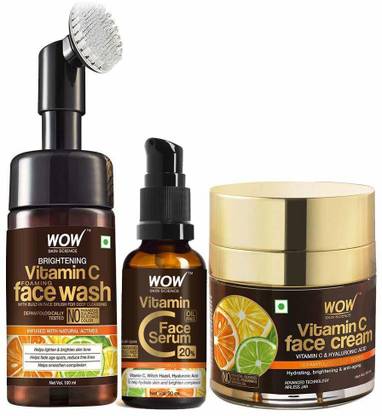 WOW SKIN SCIENCE Vitamin C Face Ultimate 3 Kit