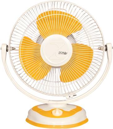 zigma All Purpose Portable 300 mm 3 Blade Table Fan