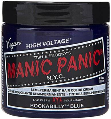 Manic Panic Vegan 4 Oz Hair Dye Color , Blue
