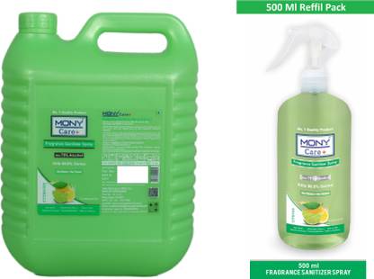 Mony Citrus  Spray 75 % Alcohol Content With 500 ml Spray Sanitizer Spray Can