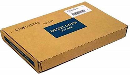 Dotpot Developer for use in xerox Work Center 7525/7530 / 7535/7545 / 7556/7830 / 7835/7845 / 7855 PHOTOCOPIER Machine (Cyan Colour) Cyan Ink Cartridge