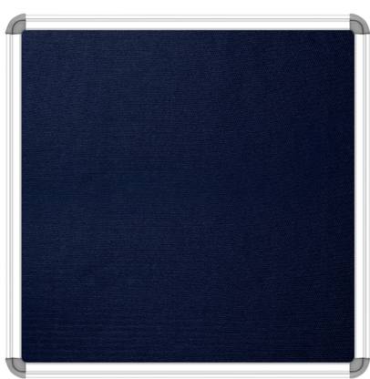 SRIRATNA 2 X 2 Feet Premium Material Soft Board, Bulletin Board, Pin-up Display Board for Office, School and Home , Blue Color Notice Board