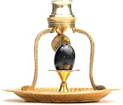 Epoojacart Abhishekam set with shiva lingam Brass
