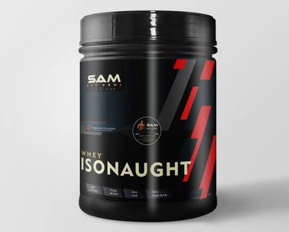 SAMFIT Pro Isonaught Whey Protein |Chocolate| | 33 Gram Protein per Scoop Whey Protein
