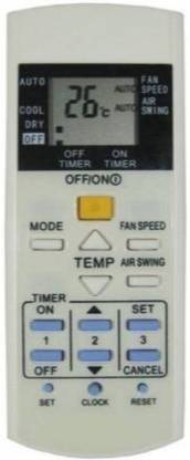 Topmarque VC 86 Split/Window Air Conditioner Remote (Please Match The Image with Your Old Remote) PANASONIC Remote Controller