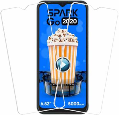 TINGTONG Tempered Glass Guard for Tecno Spark Go 2020
