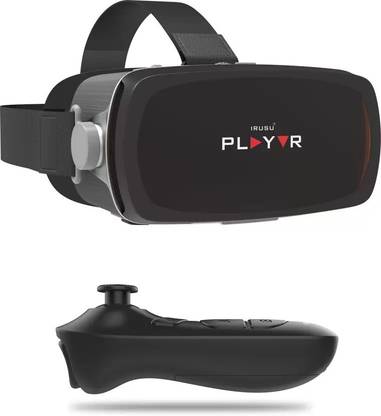Irusu Play VR Premium headset with remote.Best VR headset for smartphones