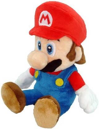 The Simplifiers Super Soft Mario Sitting Plush Toy  - 35 cm