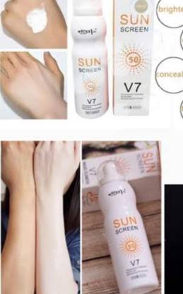 PIBAMY Sunscreen - SPF 50 PA++ Warisha v7 spray instant whitening sunscreen spf 50