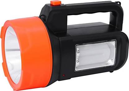 A 1 ROCK LIGHT RL/388WT RECHARGEABLE TORCH CUM WITH LIGHT WITH HIGH FOCUS BRIGHTNESS Torch