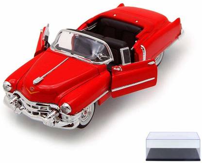 Welly Diecast Car and Display Case 1953 Cadillac Eldorado Red 22414 1/24