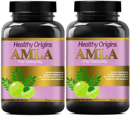 Healthy Origins Nutrition Amla Extract Capsules - Minerals & Vitamins Health Capsule (120) Ultra