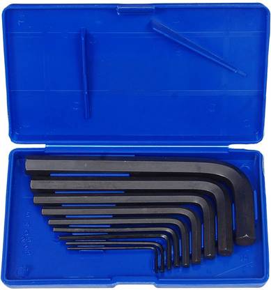 Inditrust new Box 9pc Multi size Hex Small Allen key set Allen Key Set