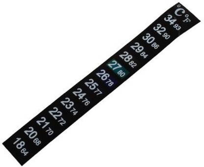 Petzlifeworld Aquarium Fish Tank Digital Thermometer Temperature Sticker, 1Pieces - Pack of 1 Aquarium Thermometer Aquarium Thermometer