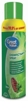 Great Value Disinfectant Spray 250 ml Refreshing
