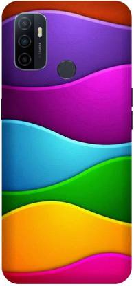 SSMORYA Back Cover for OPPO A53, Wallpaper Multicolour Printed