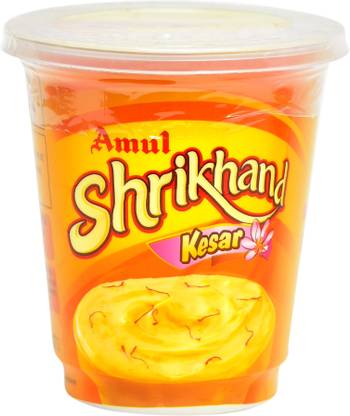 Amul Shrikhand Flavored Yogurt Kesar