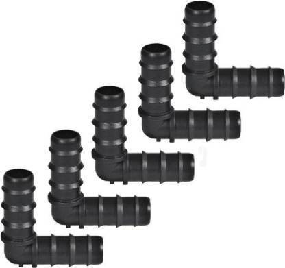 SIDDHI Irrigation Drip Irrigation Elbow 16mm Black (50Pcs) Drip Irrigation Kit Drip Irrigation Kit