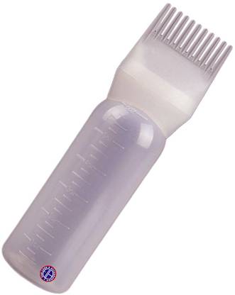 ईयर लोब एंड एक्सेसरीज़़ Hair Oil Bottle With Comb 120ml