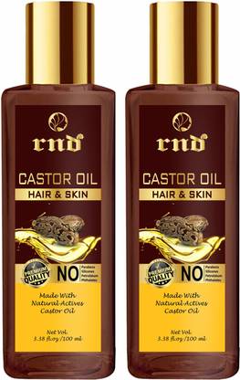 RND Cold Pressed Castor Oil For Hair Growth |100% Pure & Organic Hair Oil