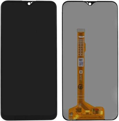 sparewala IPS LCD Mobile Display for Vivo Y15(2019)-White(display glass combo folder)