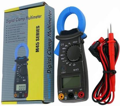 Divinext 200A 600V Mextech M45 Digital Clamp Meter M-45 Digital Tong Tester Clip Electric Digital Multimeter
