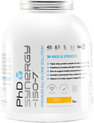 phd Synergy ISO-7 Banana, 2kg, 7499 Whey Protein