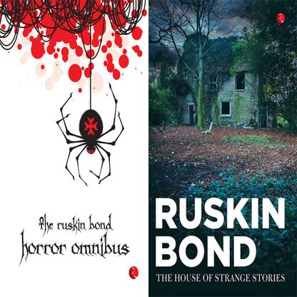 The House Of Strange Stories + The Ruskin Bond Horror Omnibus (Set Of 2 Books)